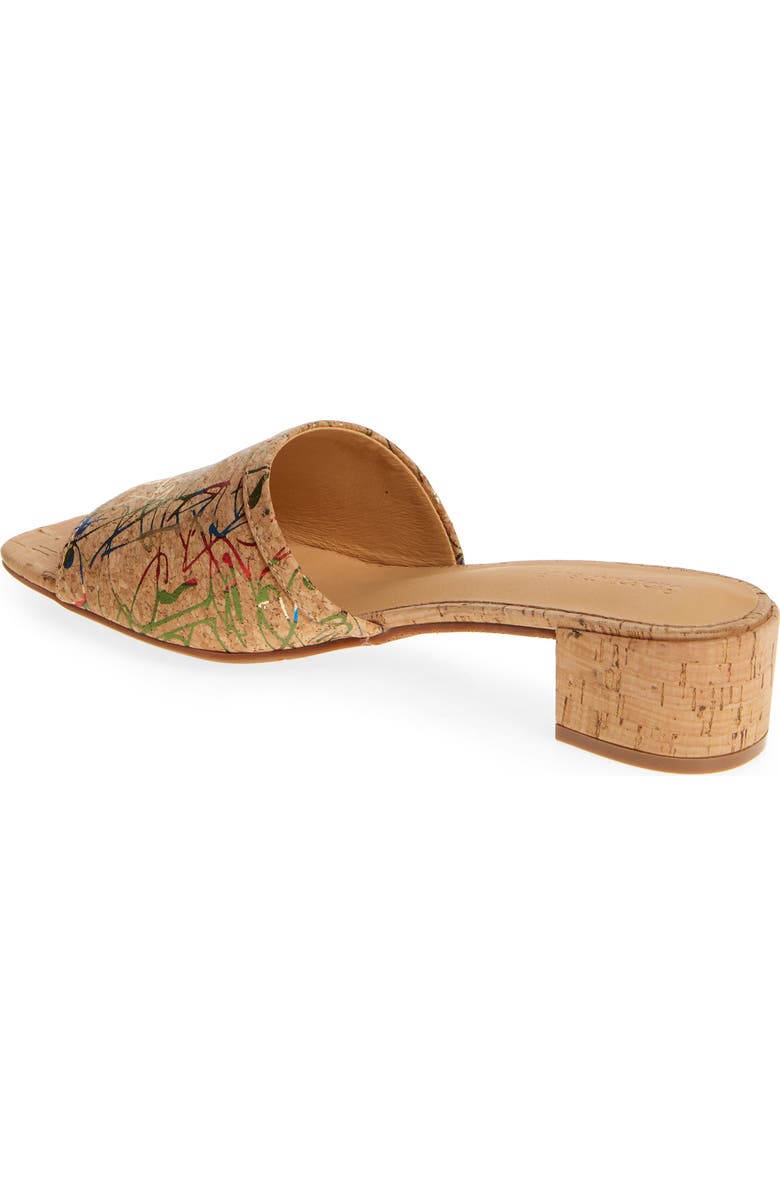 Chocolat Blu Cindy Slide Sandal, Alternate, color, Graffiti Cork
