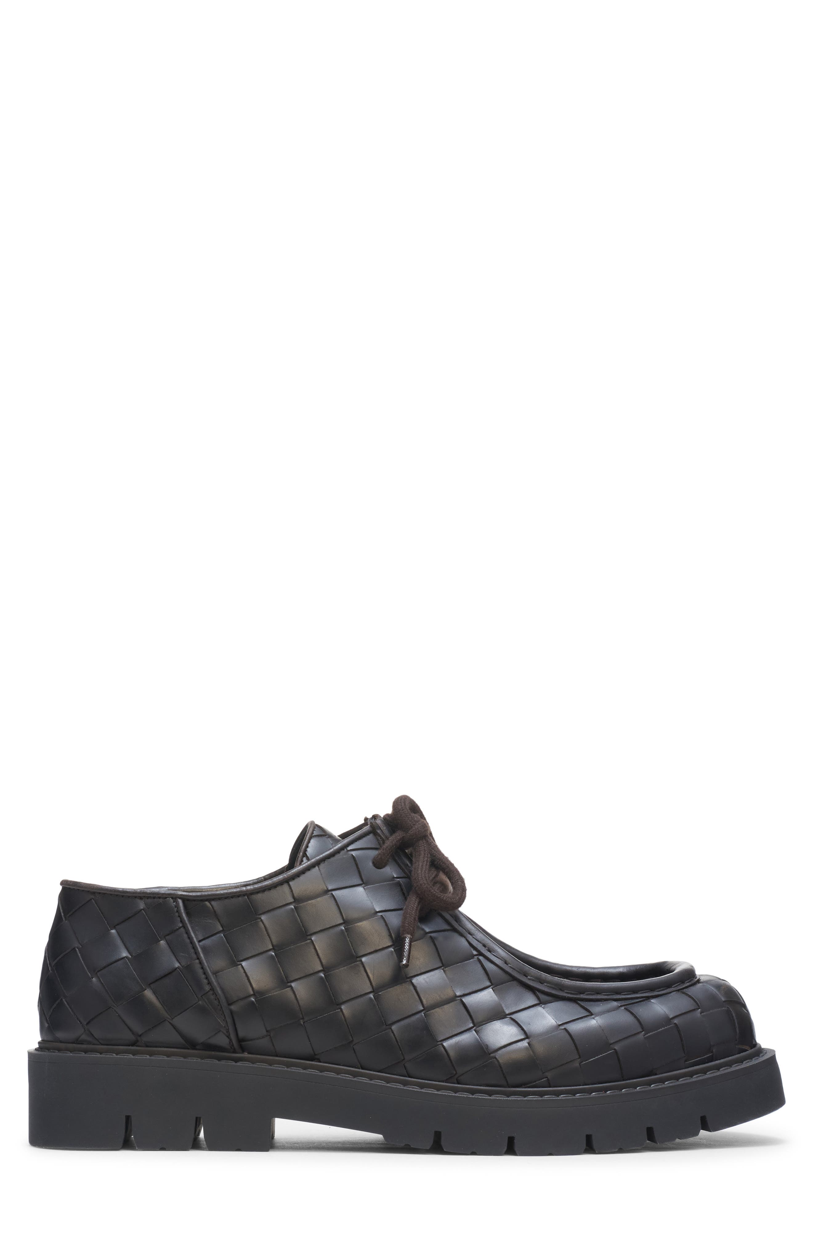 Bottega Veneta Haddock Intrecciato Derby, Alternate, color, 2113 Fondant