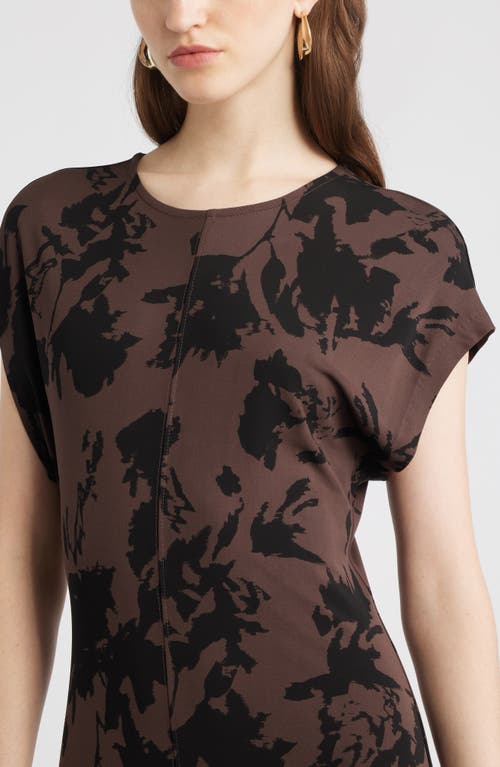 Nordstrom Dolman Sleeve Knit Dress In Brown