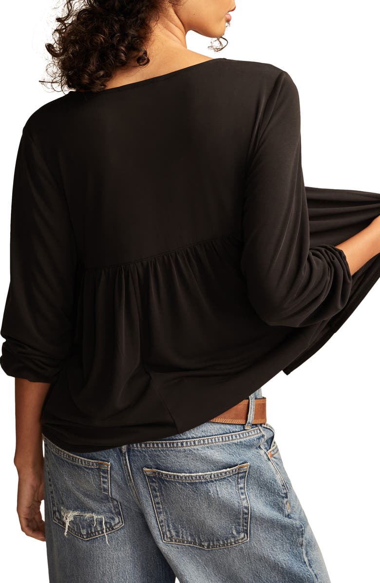 Lucky Brand Button & Loop Top, Alternate, color,