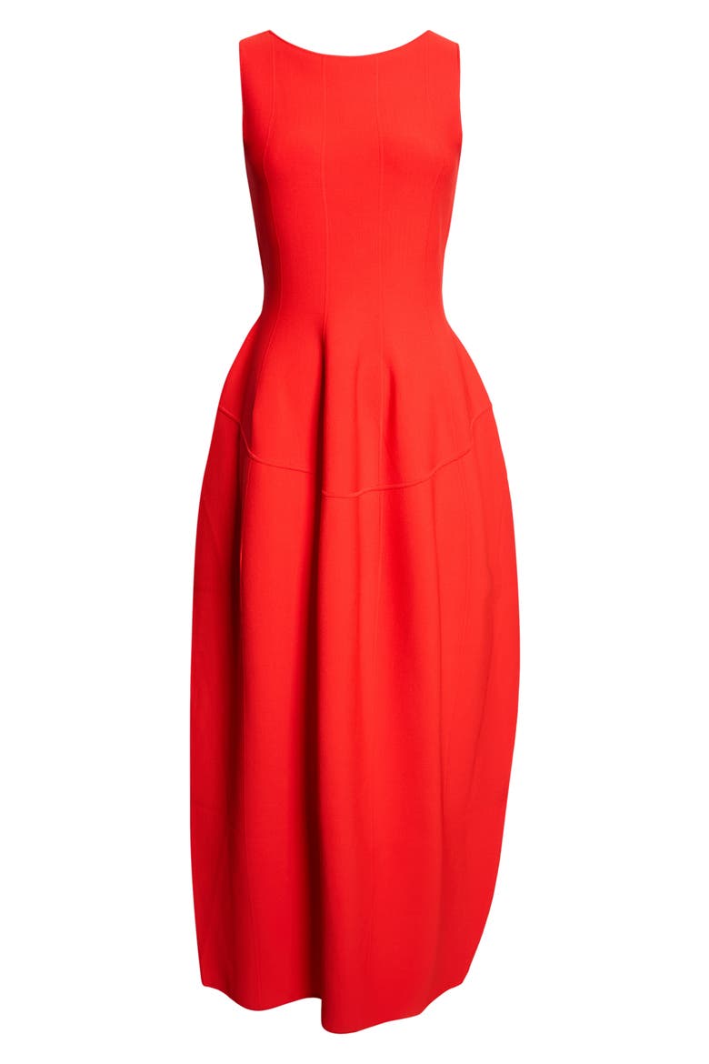 Tama Sleeveless Maxi Sweater Dress, Alternate, color, RED