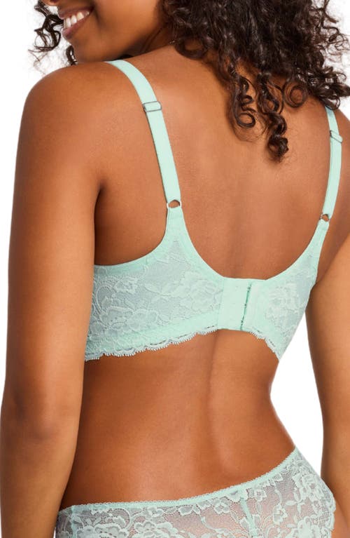 Montelle Intimates Muse Full Cup Lace Bra In Seafoam