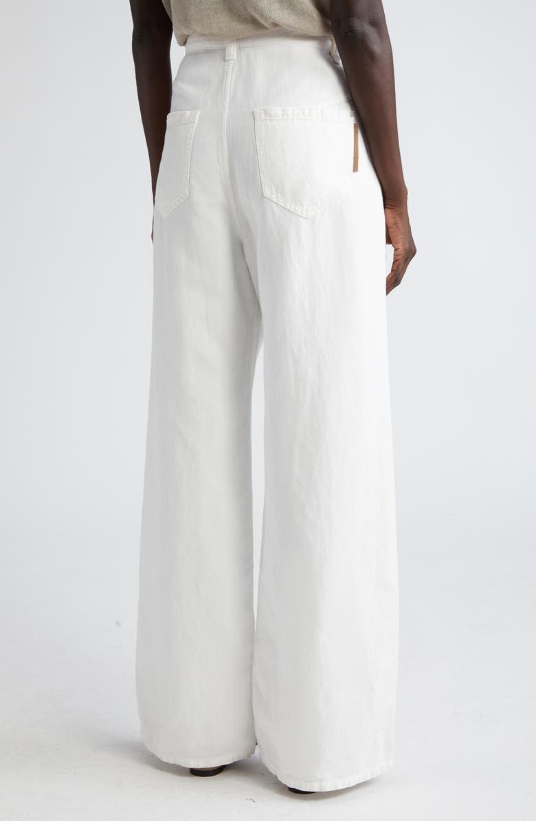 Brunello Cucinelli Garment Dye Cotton & Linen Pants, Alternate, color,