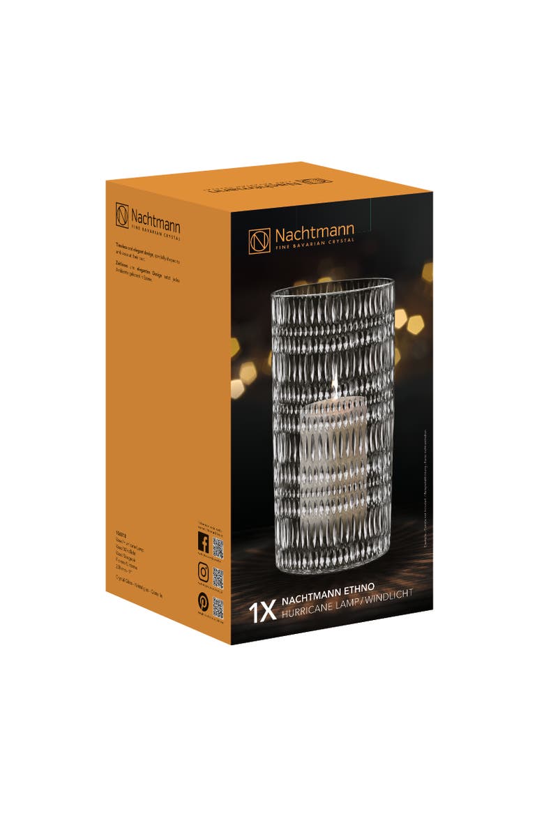 Ethno 9" Vase, Alternate, color, Clear