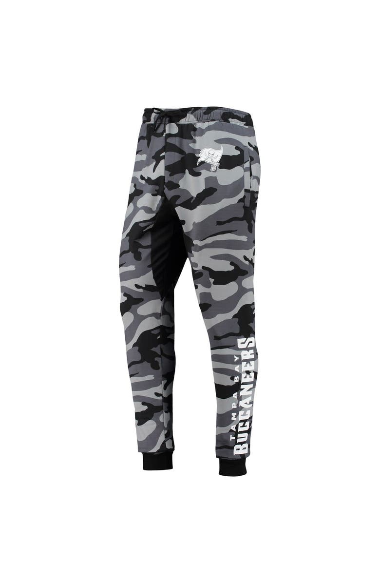 FOCO Men's FOCO Black Tampa Bay Buccaneers Camo Jogger Pants, Alternate, color, 