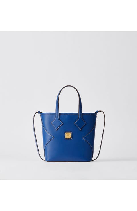 Mini Dia Shopper in Nappa Leather
