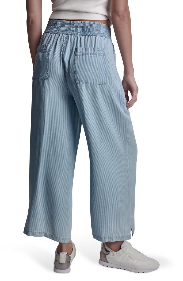 DKNY Jeans High Rise Tencel<sup>®</sup> Lyocell Wide Leg Pants, Alternate, color, 
