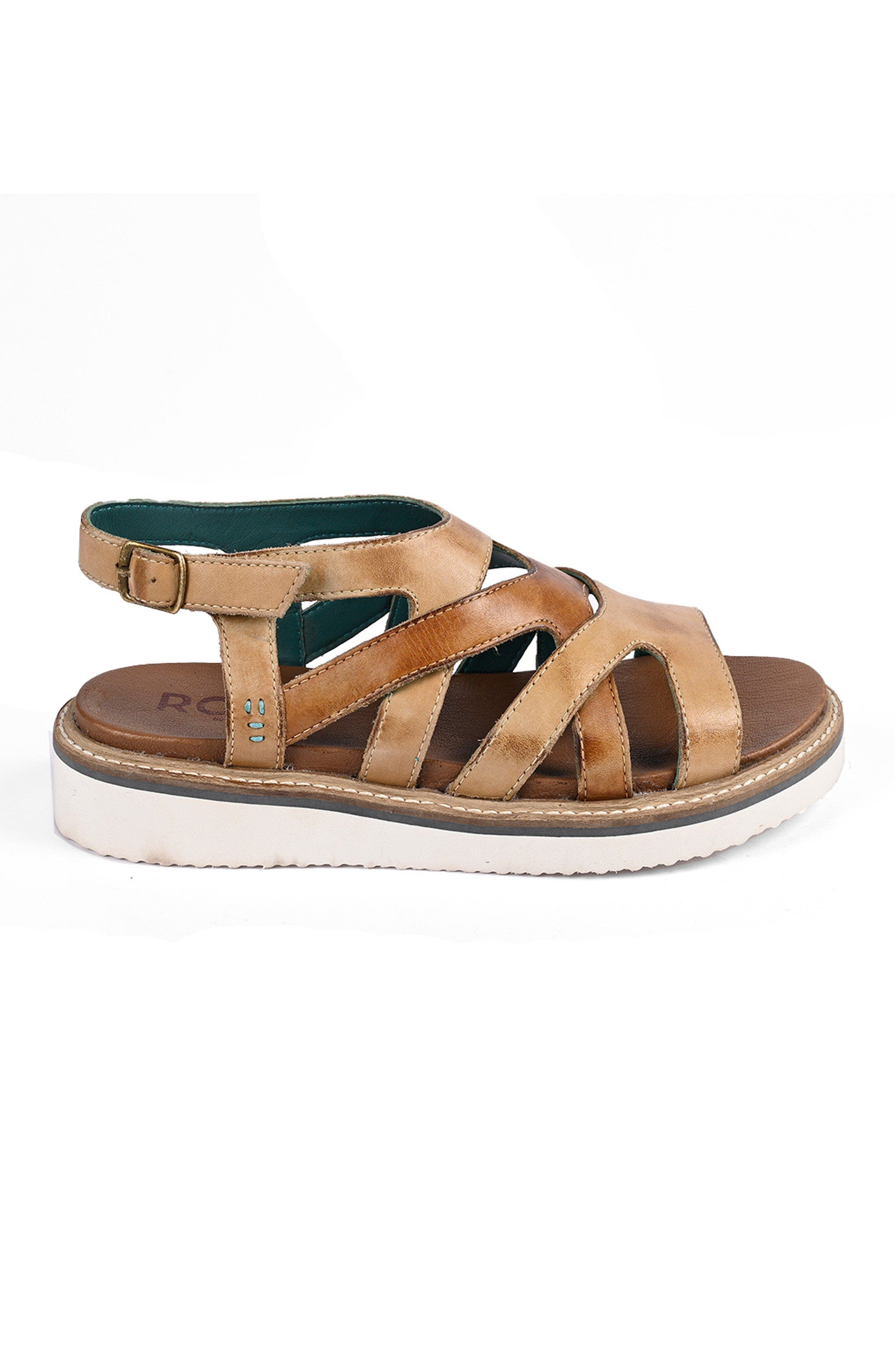 Centrist Sandal, Alternate, color, Oats Tan HD TML