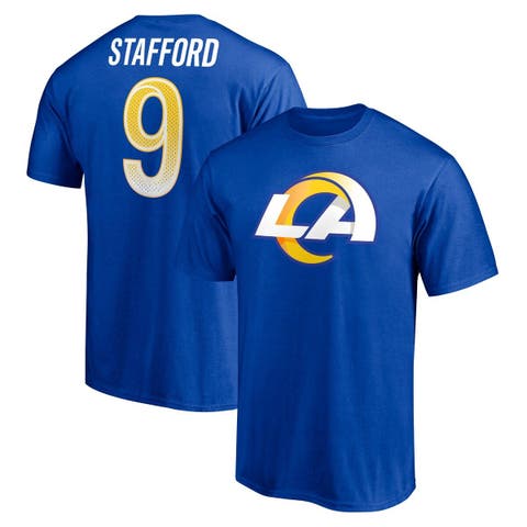 Men's Fanatics Branded Matthew Stafford Royal Los Angeles Rams Player Icon T-Shirt