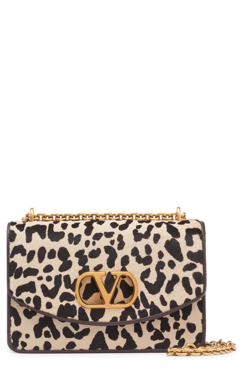 【VALENTINO】 Alltime Mini leather crossbody bag Valentino Garavani Alltime Mini Shoulder Bag In Grainy