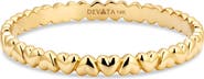 DEVATA Heart Band Ring in 14K Gold