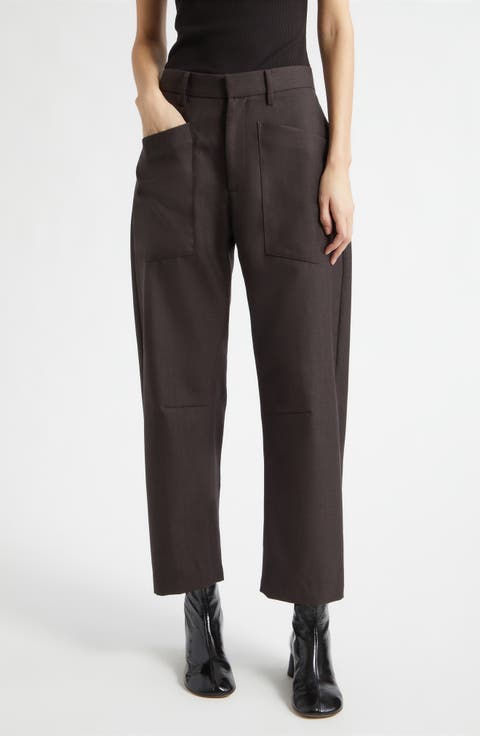 Shon Wool Ankle Pants