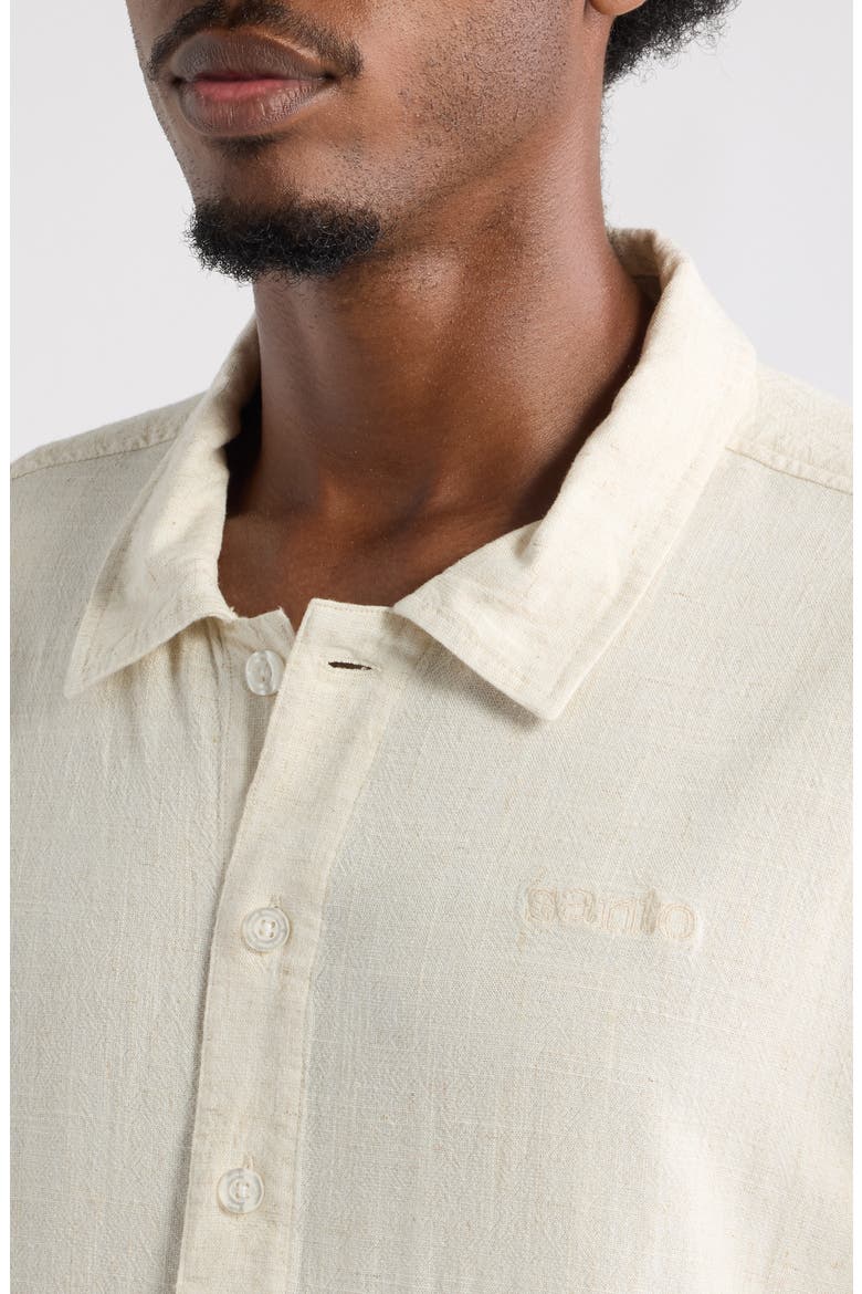 You Create Button-Up Shirt, Alternate, color, CONCRETE