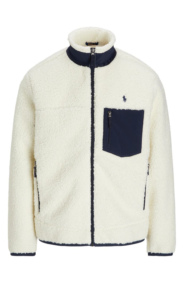 Polo Ralph Lauren Faux Shearling Jacket, Main, color, 