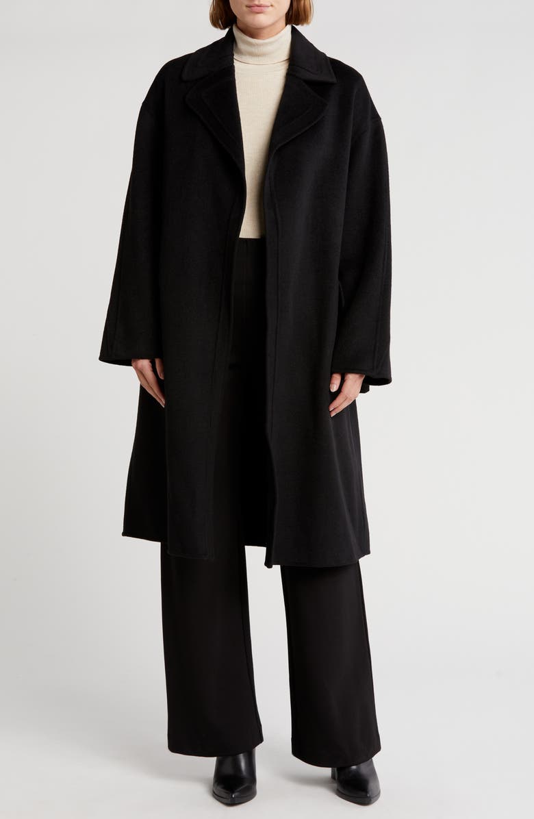 Tahari Sheena Wool Blend Coat, Alternate, color,