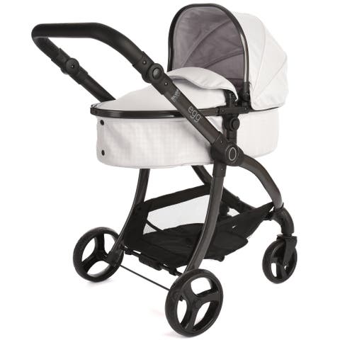 Egg Doll Pram, Convertible 2 In 1 Carry Cot & Seat