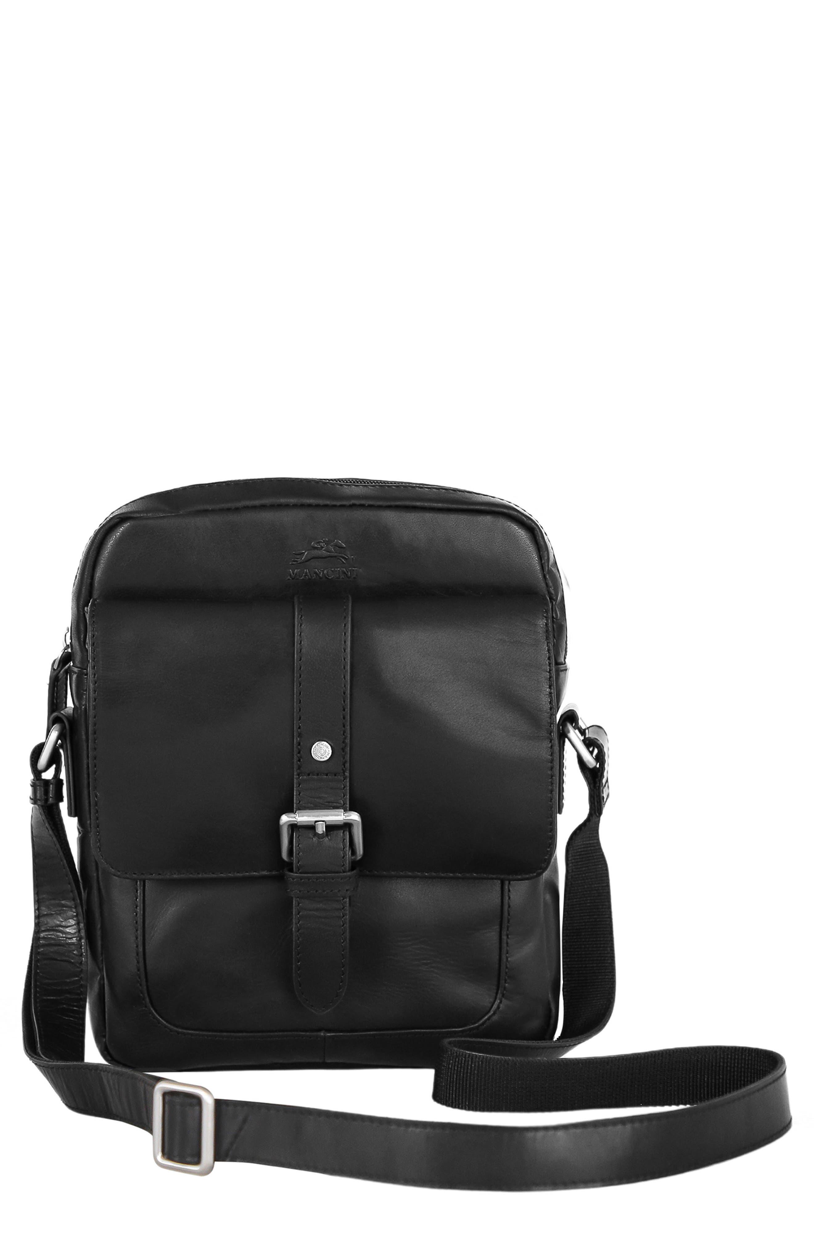 Buffalo Collection Leather Crossbody Bag