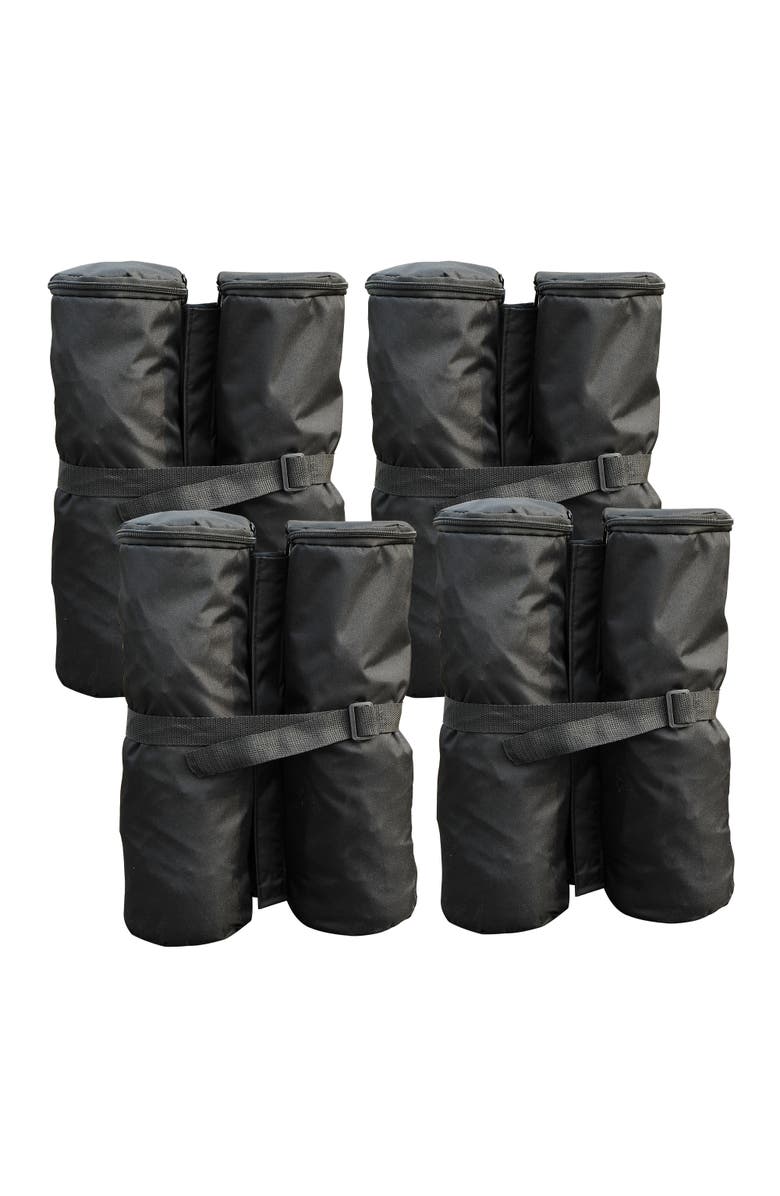 Outsunny Canopy Weights Bags, Main, color, Black