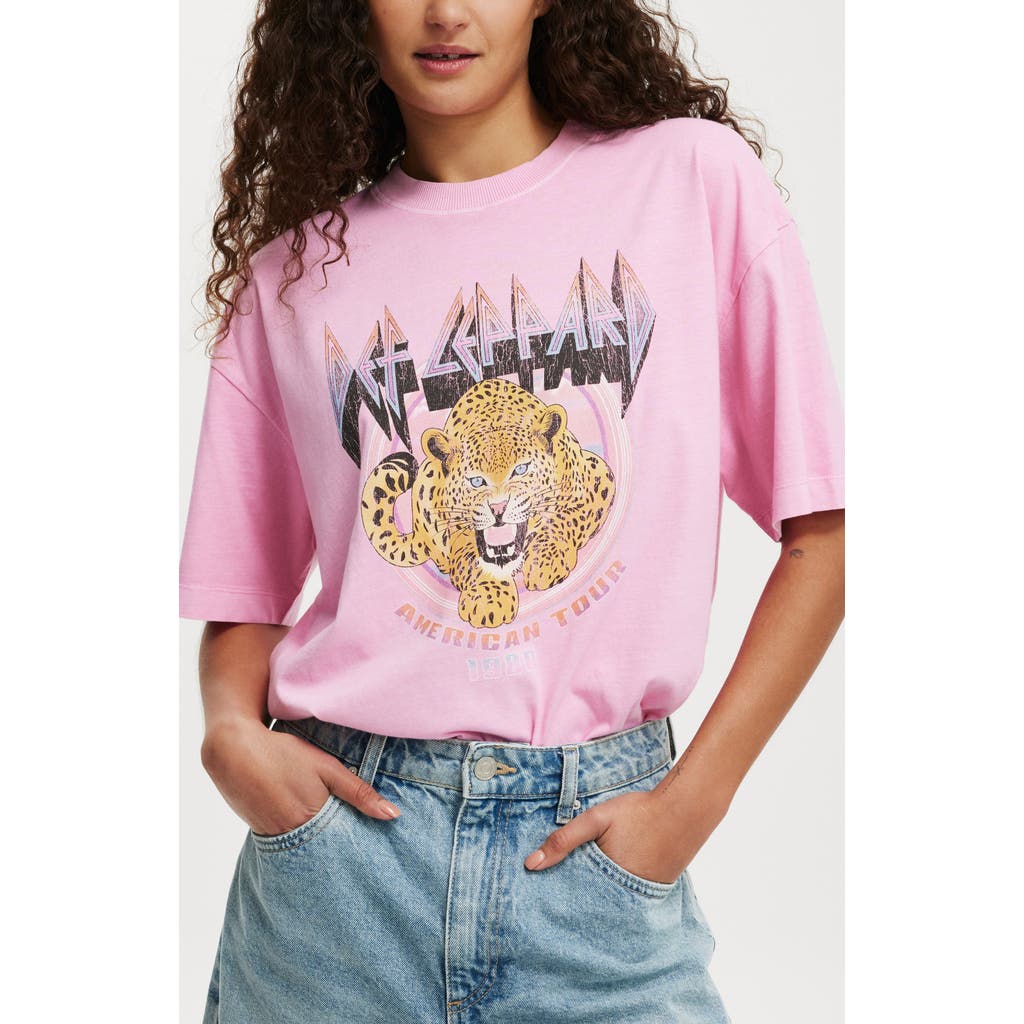 COTTON ON THE LCN BOXY GRAPHIC TEE