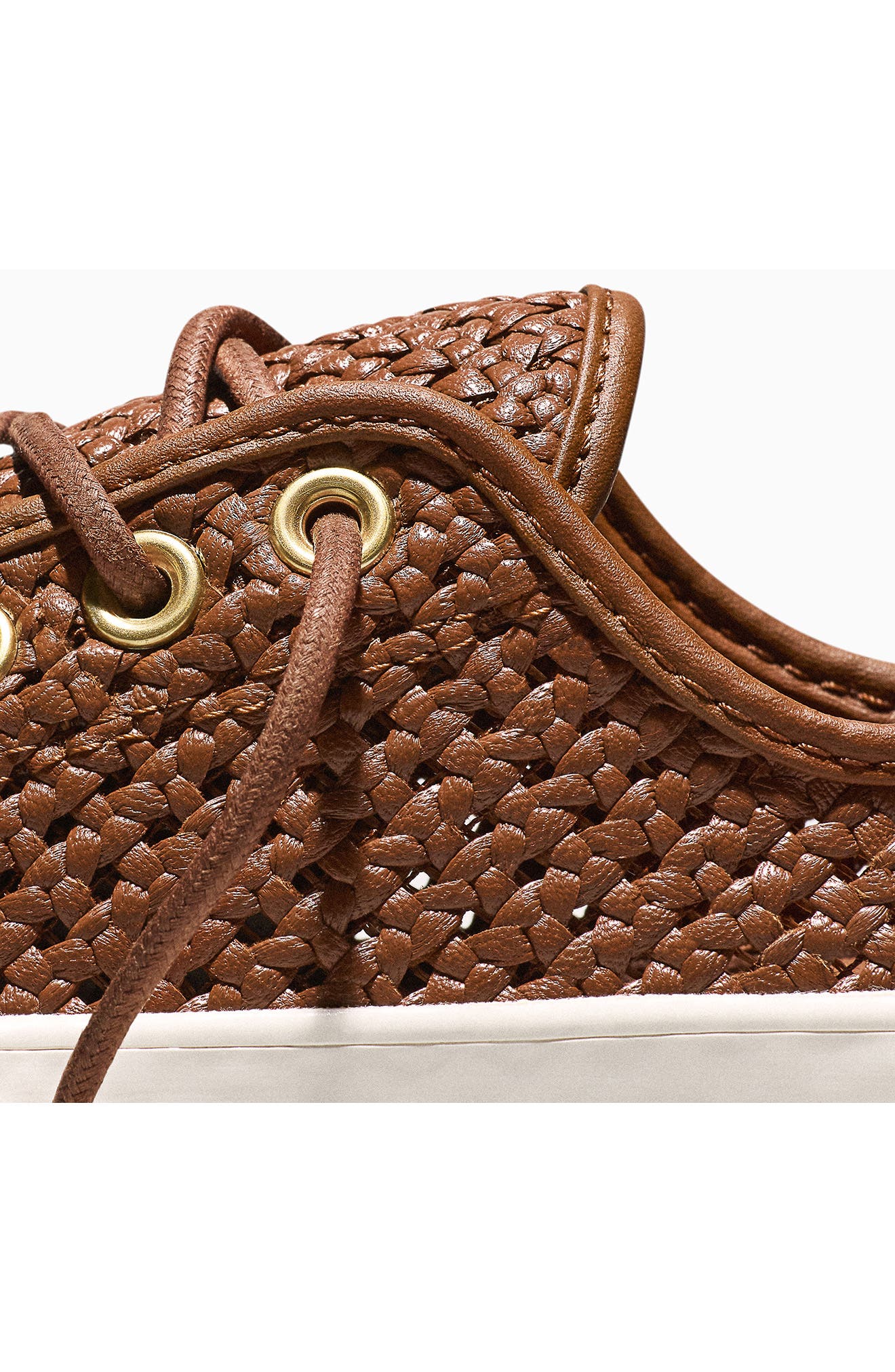 Converse Chuck 70 Woven Leather Low Top Sneaker, Alternate, color, Unearthed/ Unearthed/ Egret