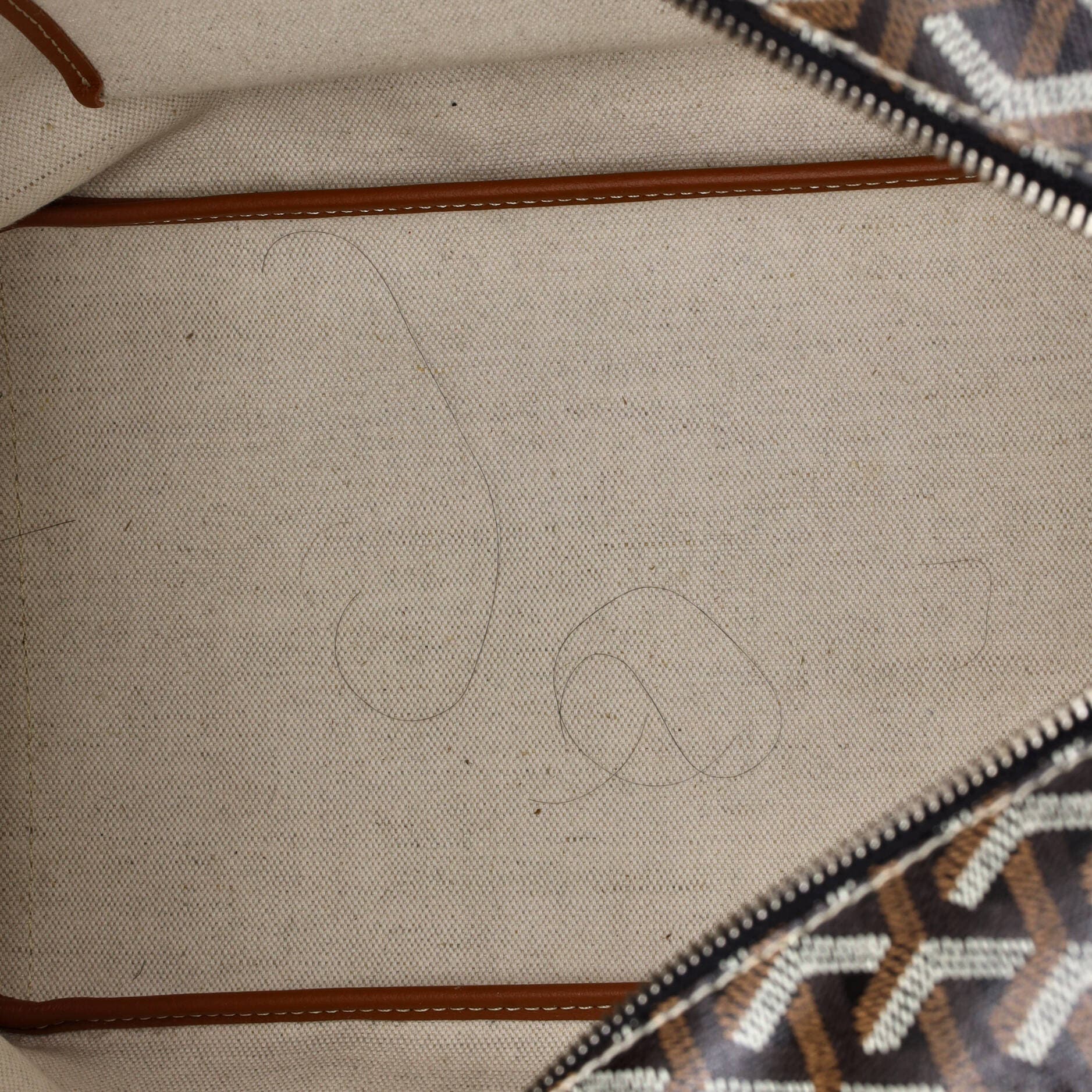 Pre-Owned Goyard Artois Tote Coated Canvas MM, Alternate, color, Black