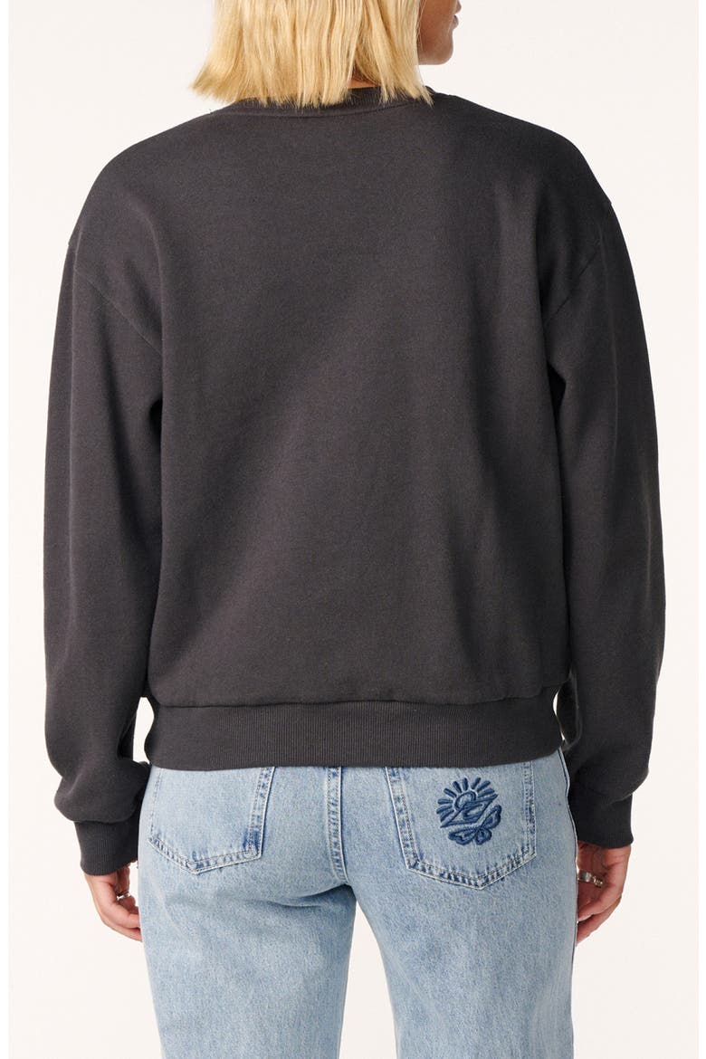 Rio Graphic Sweatshirt, Alternate, color, WASHED BLACK