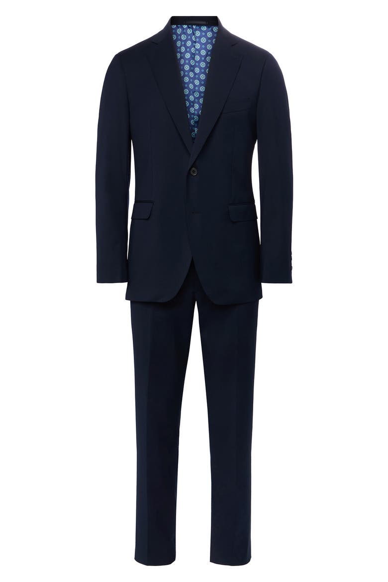 Performance Tailored Fit Suit, Alternate, color, NAVY