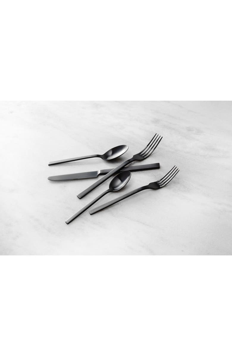 Fortessa Viggo 20-Piece Flatware Set, Alternate, color, Black