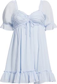 BP. Chiffon Babydoll Minidress