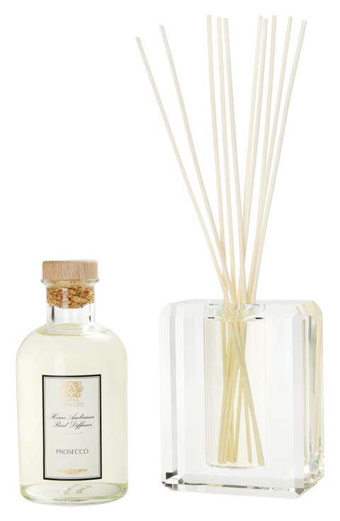 Santorini Crystal Decanter Reed Diffuser Set