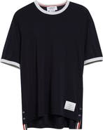 Thom Browne Ringer Stretch Wool T-Shirt