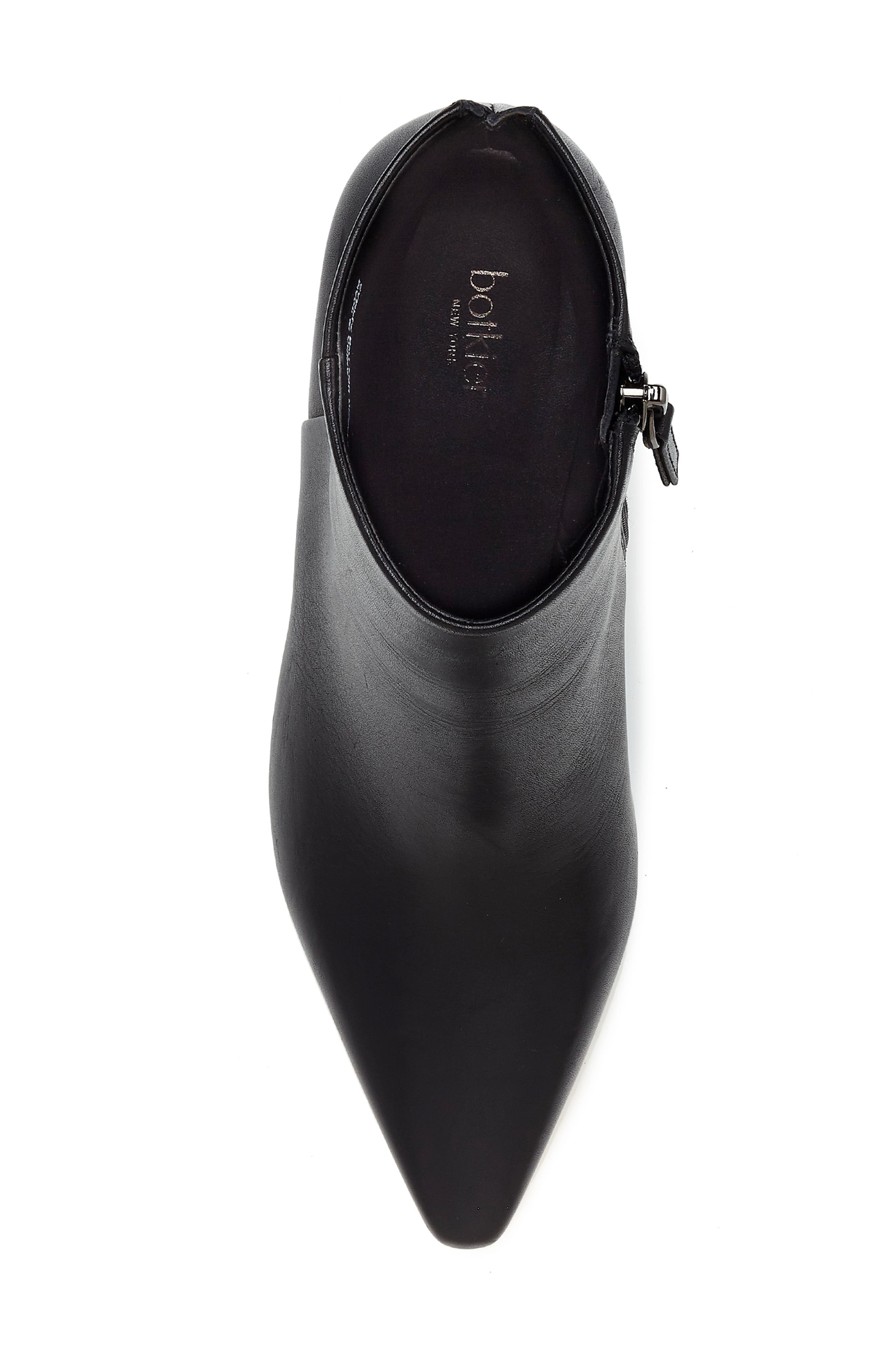 Teagan Bootie, Alternate, color, BLACK/ BLACK LEATHER