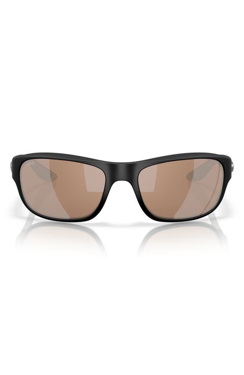 Clipperton 58mm Polarized Rectangular Sunglasses