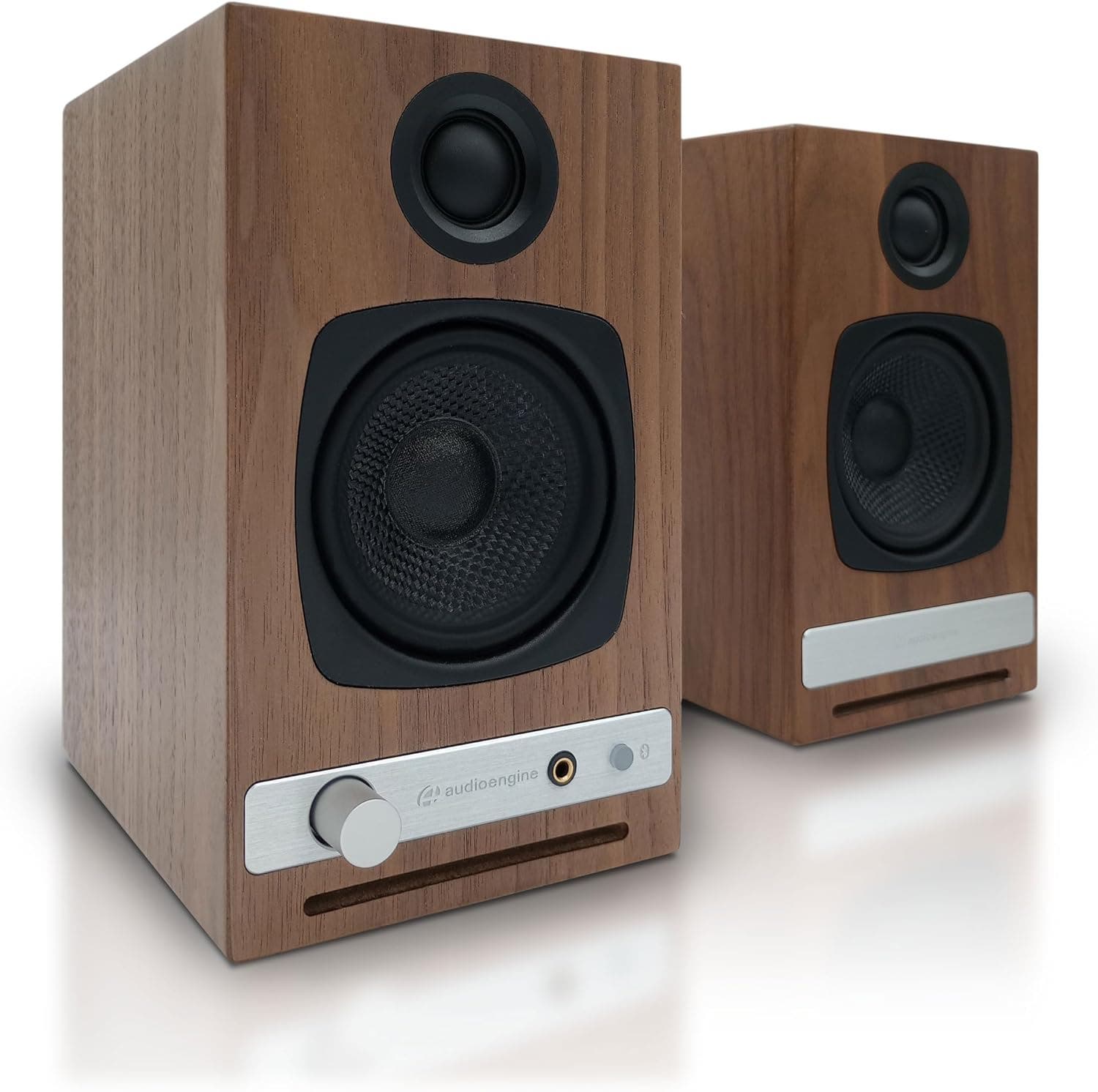 Audioengine HD3 Premium Desktop Speakers System w/Bluetooth aptX-HD in Walnut 