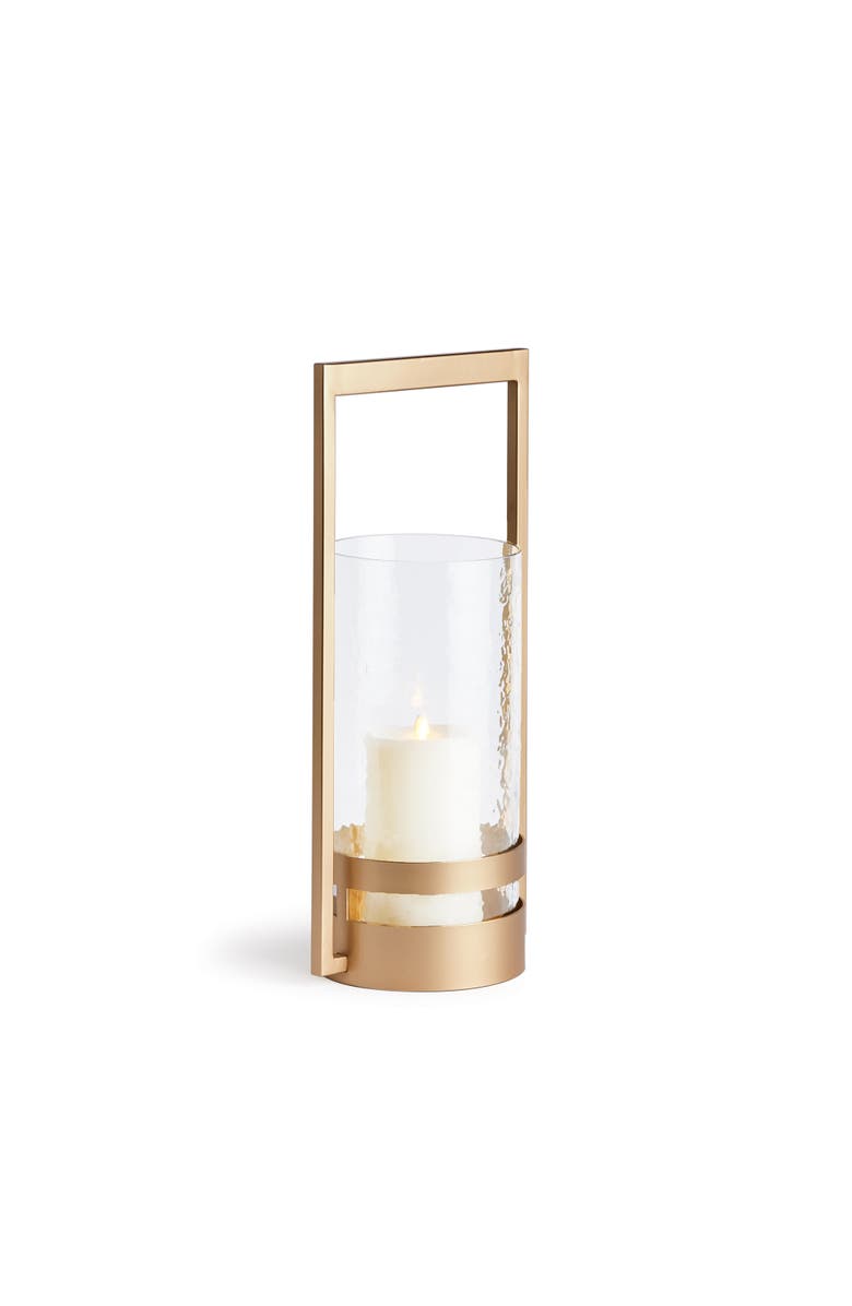 Napa Home & Garden Atrio Hurricane Candle Holder, Alternate, color, Gold