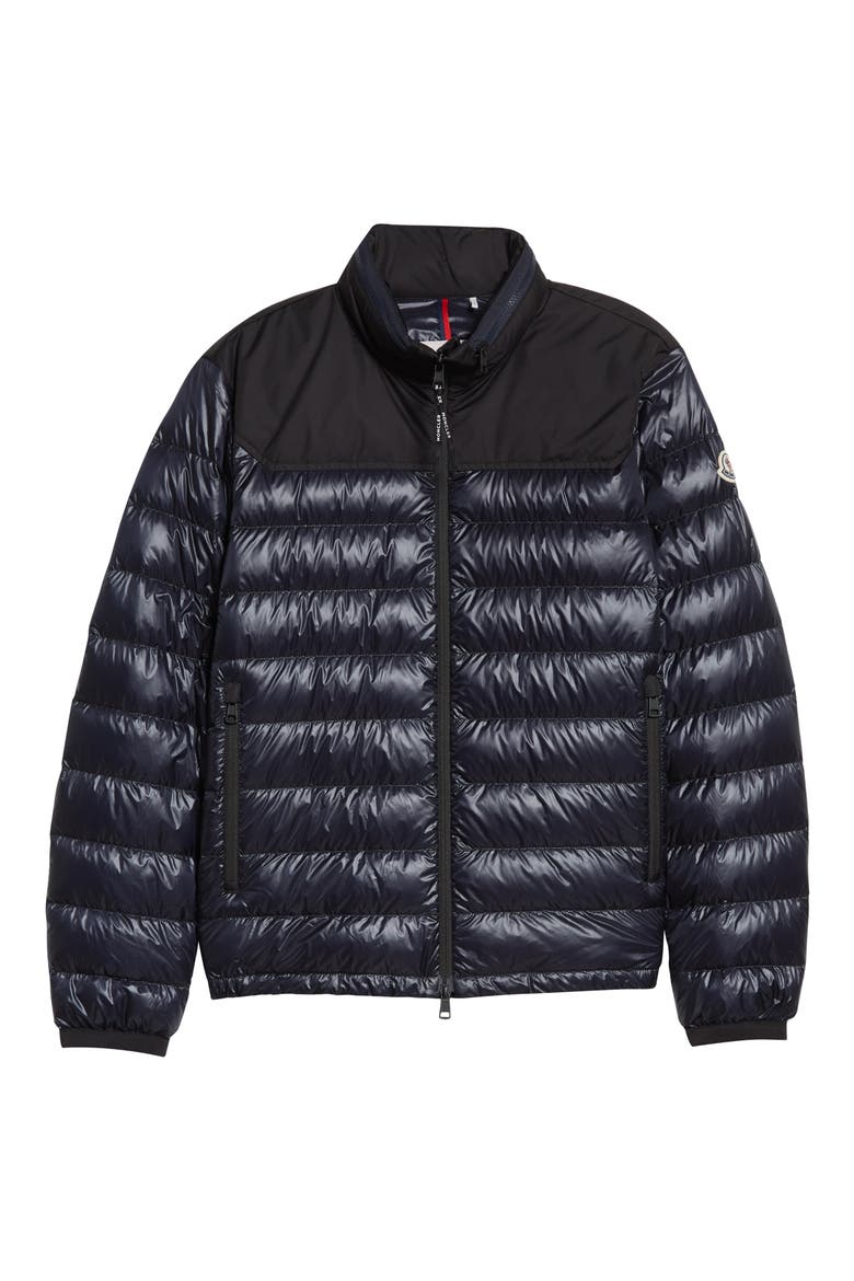 Men's Silvere Lightweight Down Puffer Jacket, Alternate, color, DARK NAVY
