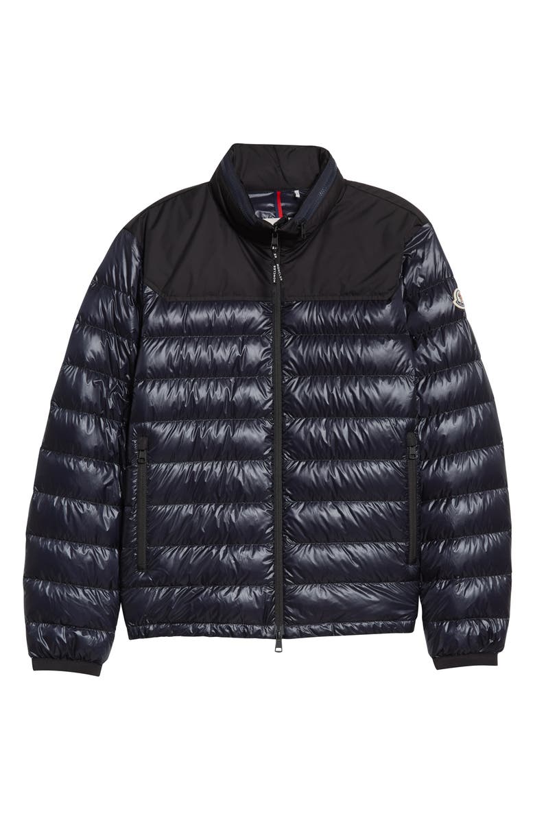 Moncler Men's Silvere Lightweight Down Puffer Jacket, Alternate, color, 