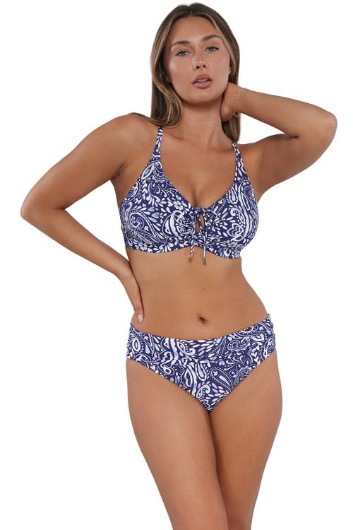 SUNSETS SUNSETS KAUAI KEYHOLE BIKINI SWIMSUIT TOP 
