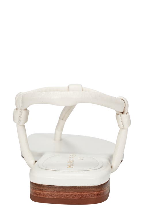 Marc Fisher Maycee Ankle Strap Sandal In Ivory