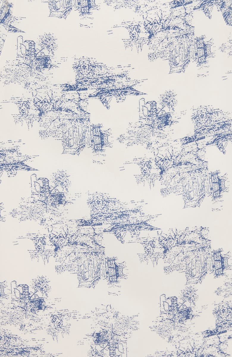 VICI Collection Marybeth Toile Print Cowl Neck Minidress, Alternate, color, 