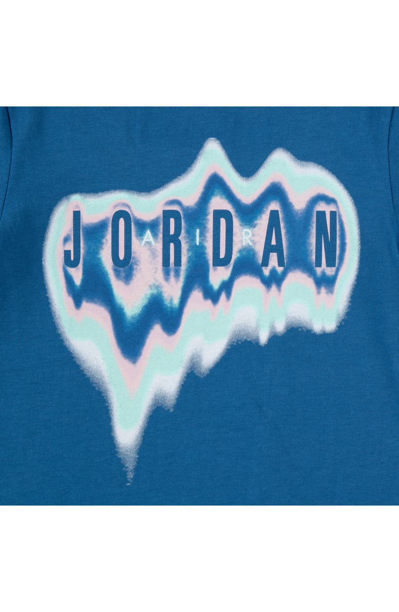 Jordan Kids' Heatmap Graphic T-Shirt, Alternate, color, Industrial Blue