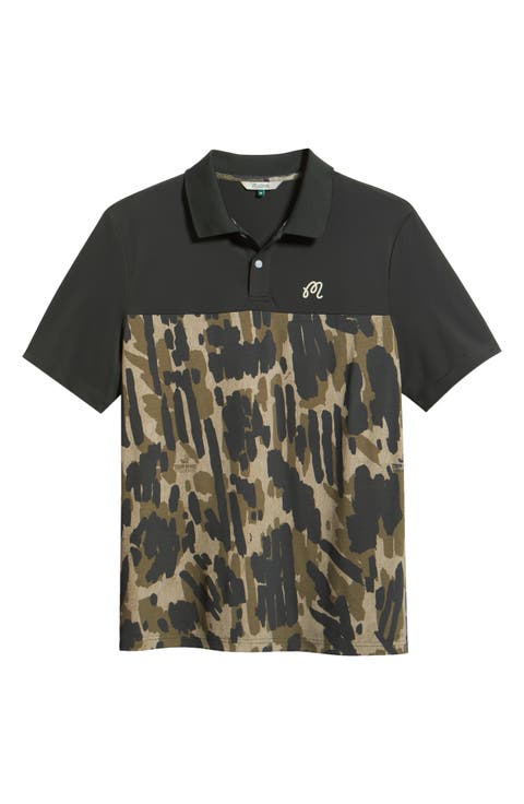 Tour Divot Camo Polo