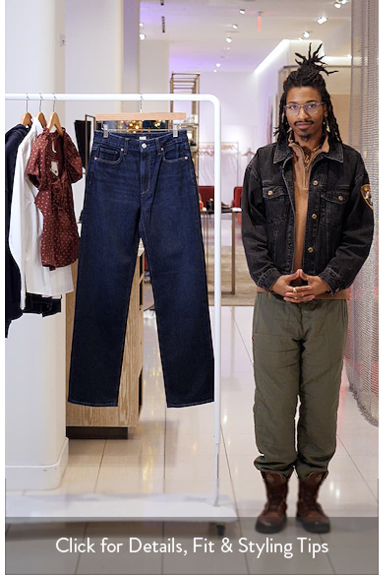 Stevie High Waist Straight Leg Jeans video
