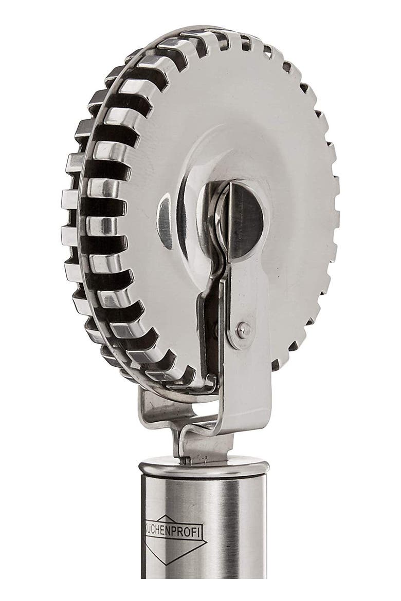 7-Inch Stainless Ravioli Wheel For Cutting and Crimping Pasta Dough, Alternate, color, Silver