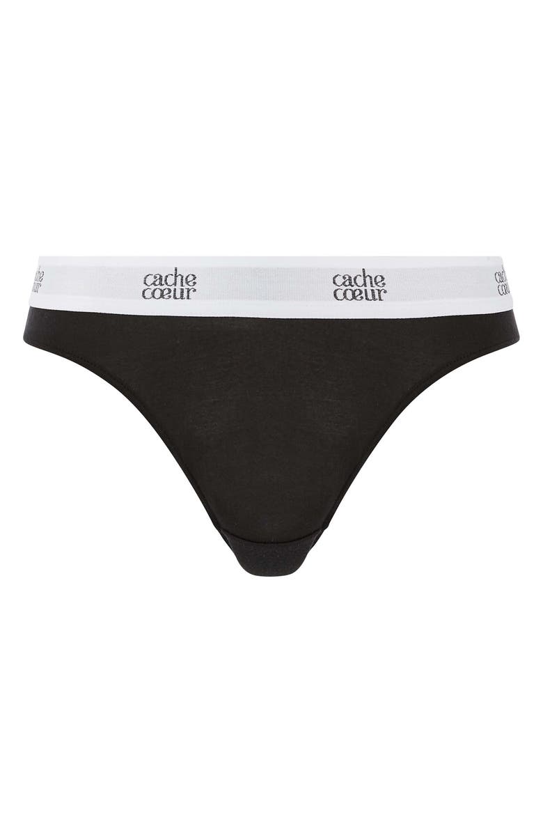 Cache Coeur Life Maternity Briefs, Alternate, color, Black