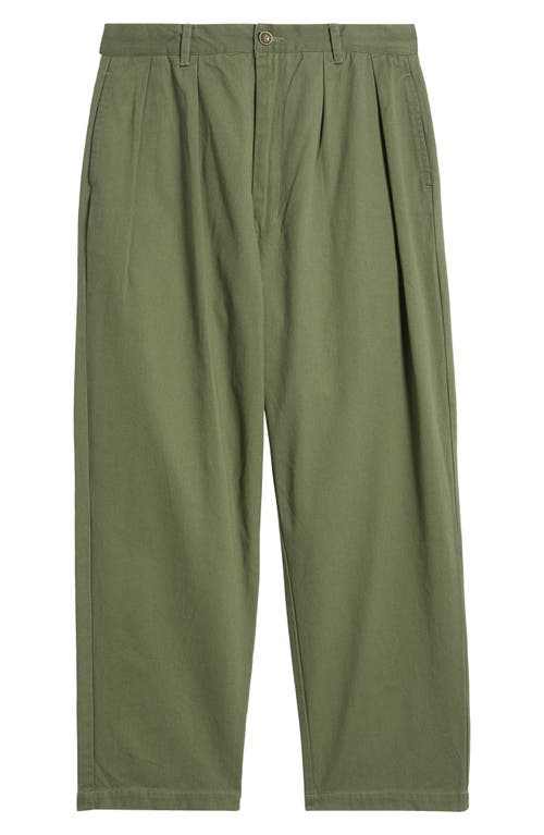 Service Works Drill Part Timer Cotton Twill Pants In Olive