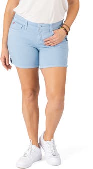 SLINK Jeans Side Vent Denim Shorts