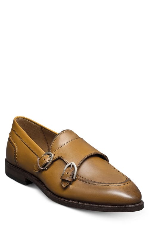 Allen Edmonds Randolph Monk Strap Shoe In Brown