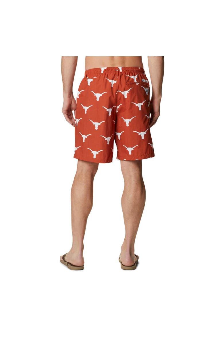 Men's Columbia Texas Orange Texas Longhorns Backcast III Printed Short, Alternate, color, Burnt Orange
