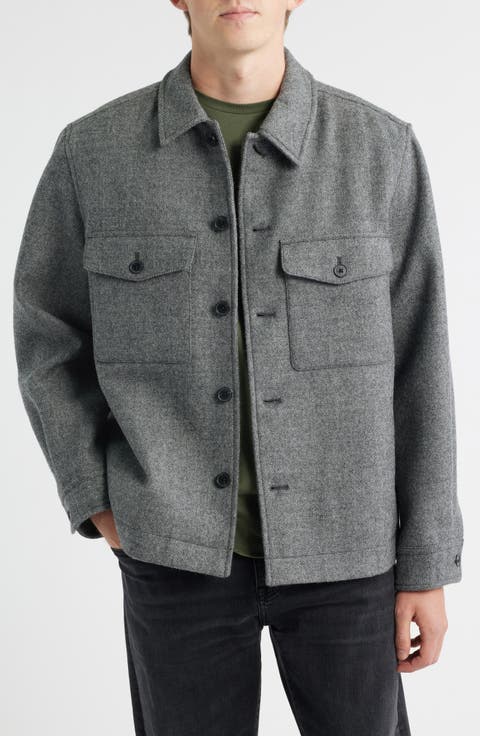 Wool Shirt Jacket